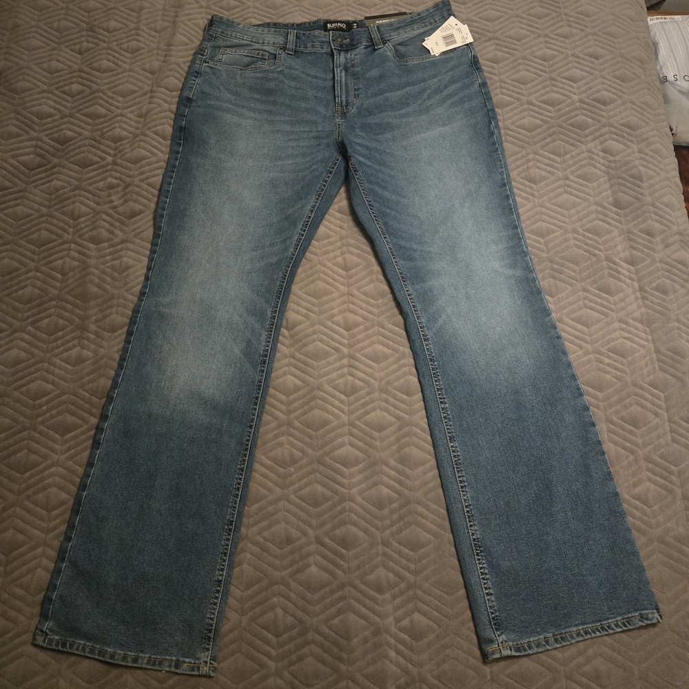 Mens Jeans Buffalo David Bitton Slim Boot/king 36W 32L
